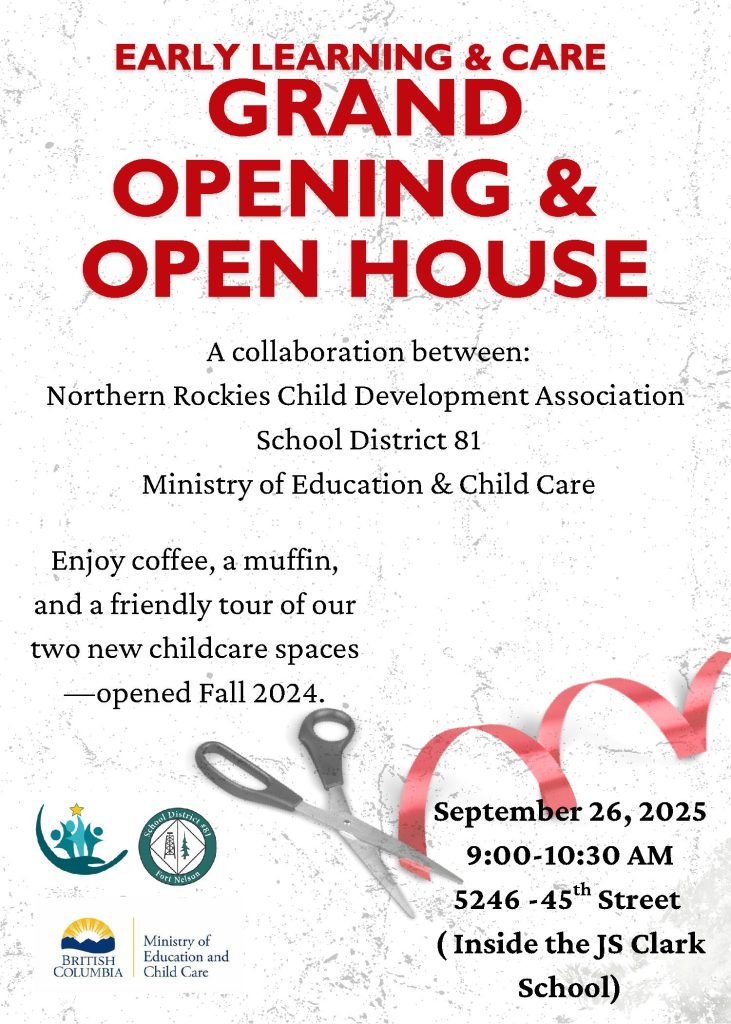 Early Learning & Care Grand Opening on September 26, 2025